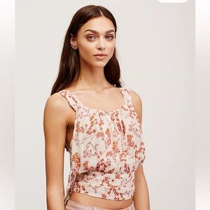 Free People Heart of the Rose Tank. Size: Small. Excellent condition